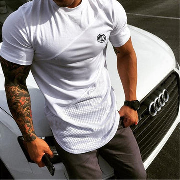 Brand Mens muscle T