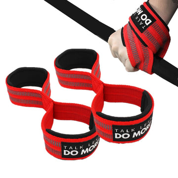 Weight Lifting Straps for Home Gym Powerlifting Fitness Pull-up Deadlift Horizontal Bar Gripping Strength Wrist Support